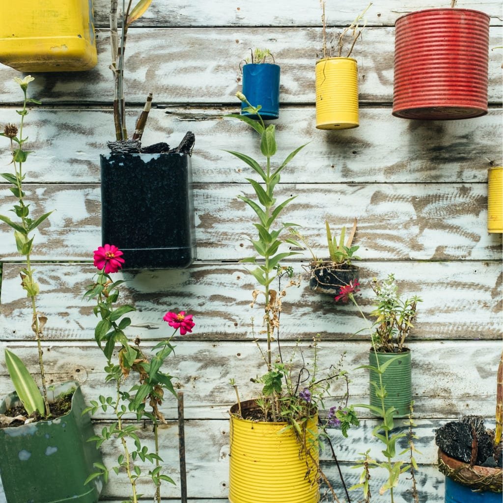 Things to use for container gardening